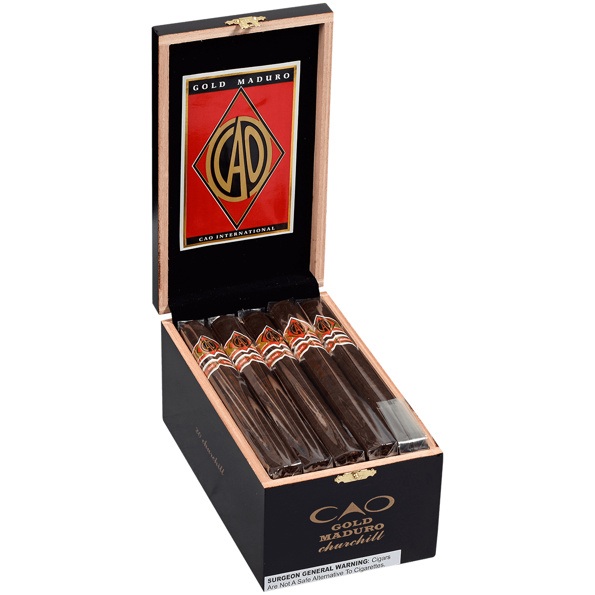 Cao Gold Label Maduro Churchill 20 Ct. Box 7.00X48