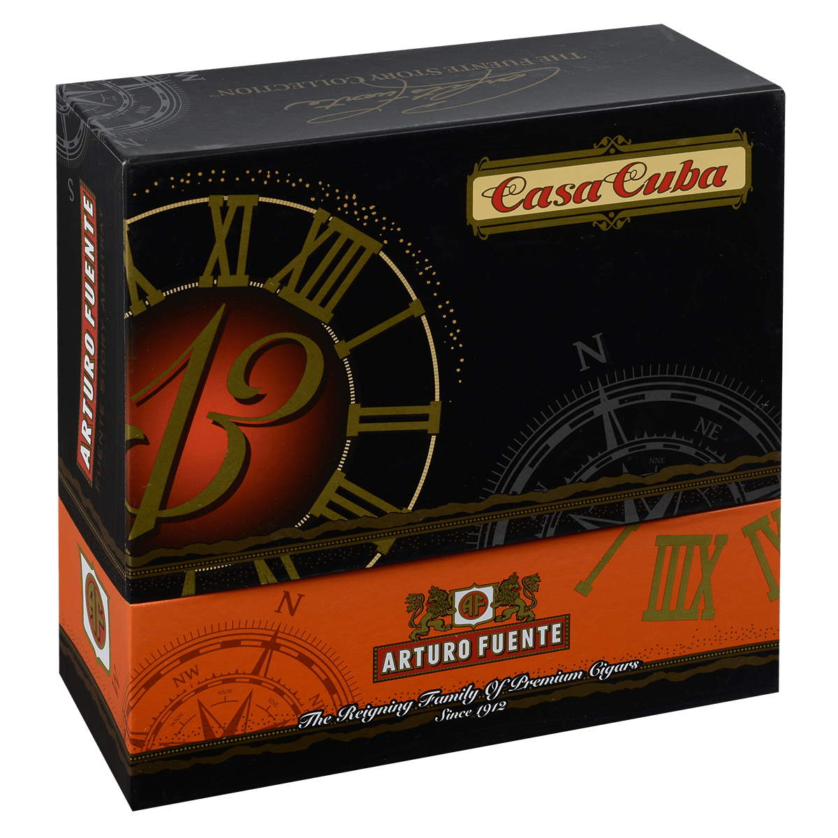 Arturo Fuente Ashtray Ceramic Casa Cuba Orange