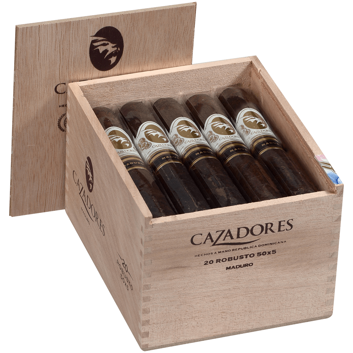LA AURORA CAZADORES MADURO ROBUSTO 20CT BOX 5X50