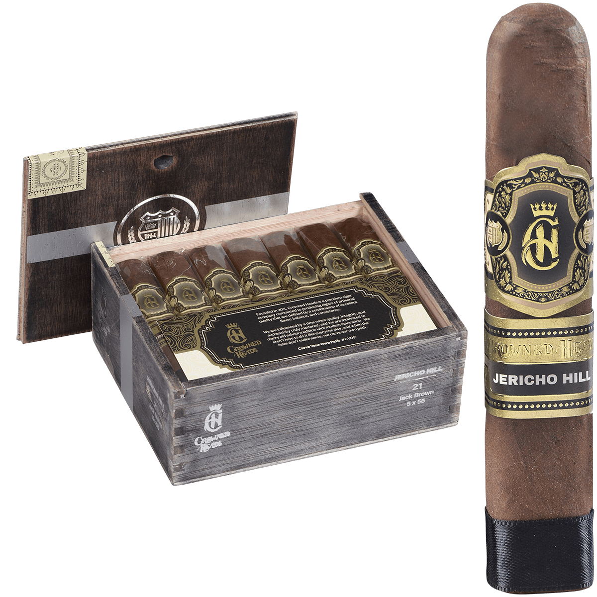 Crowned Heads Jericho Hill Jack Brown 5x56 21ct