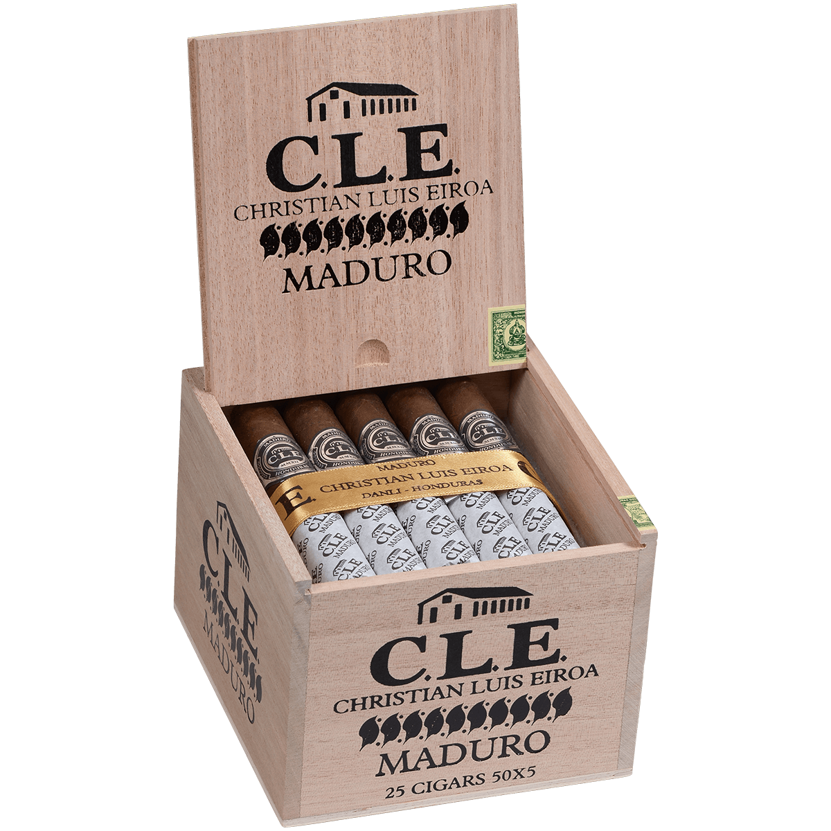 Cle Maduro 25 Ct Box 50X5