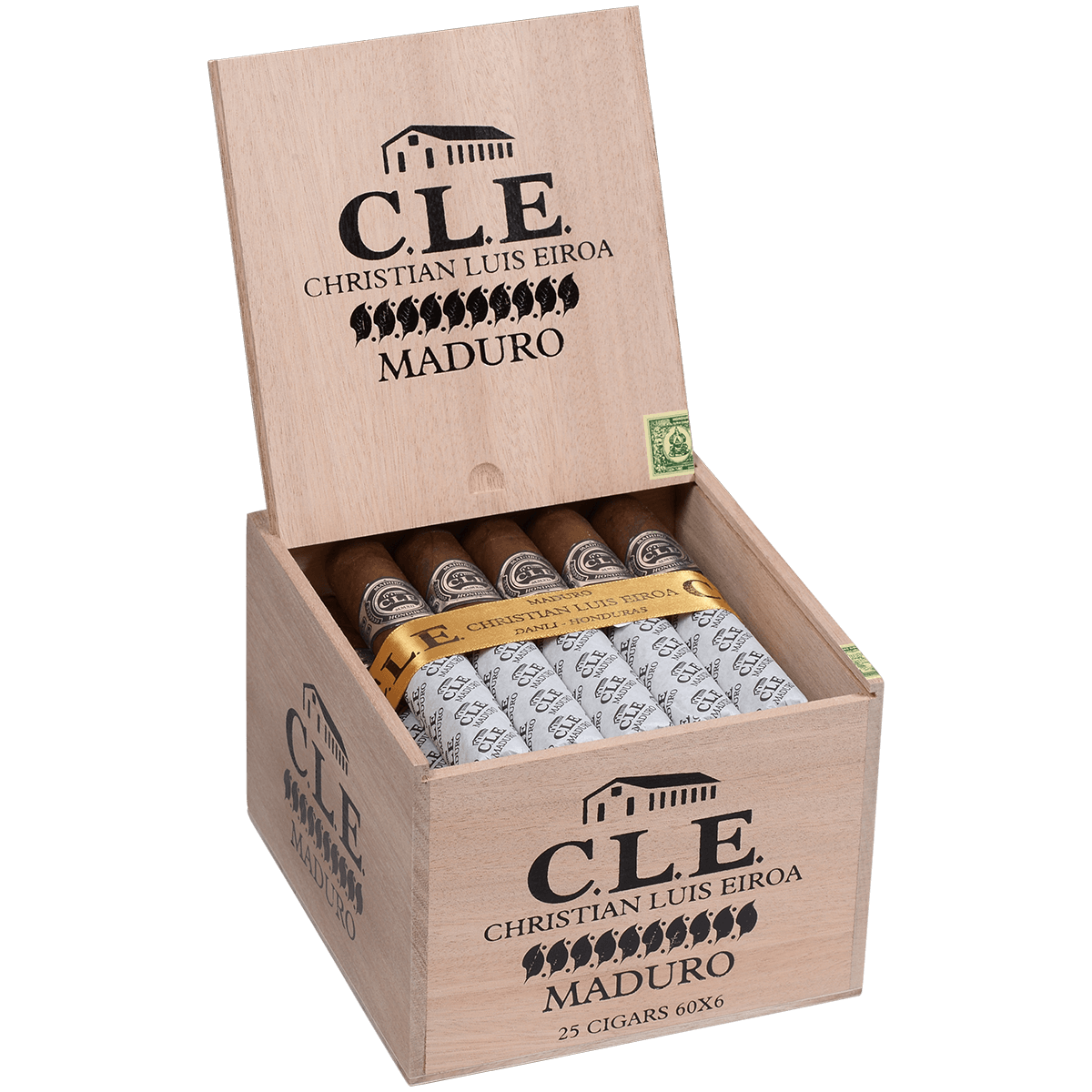 Cle Maduro 25 Ct Box 60X6