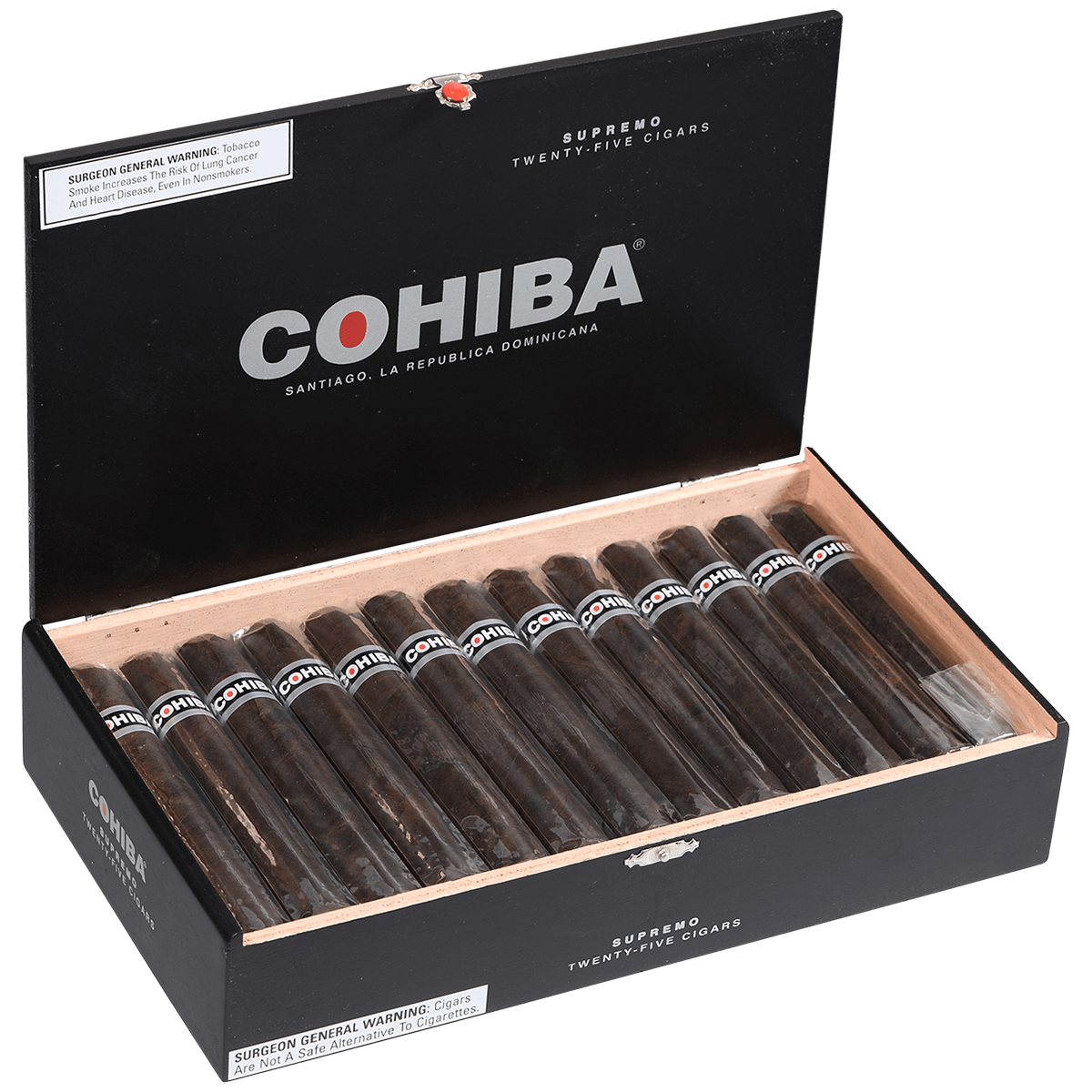 Cohiba Black Supremo 25 Ct. Box 6.00X54