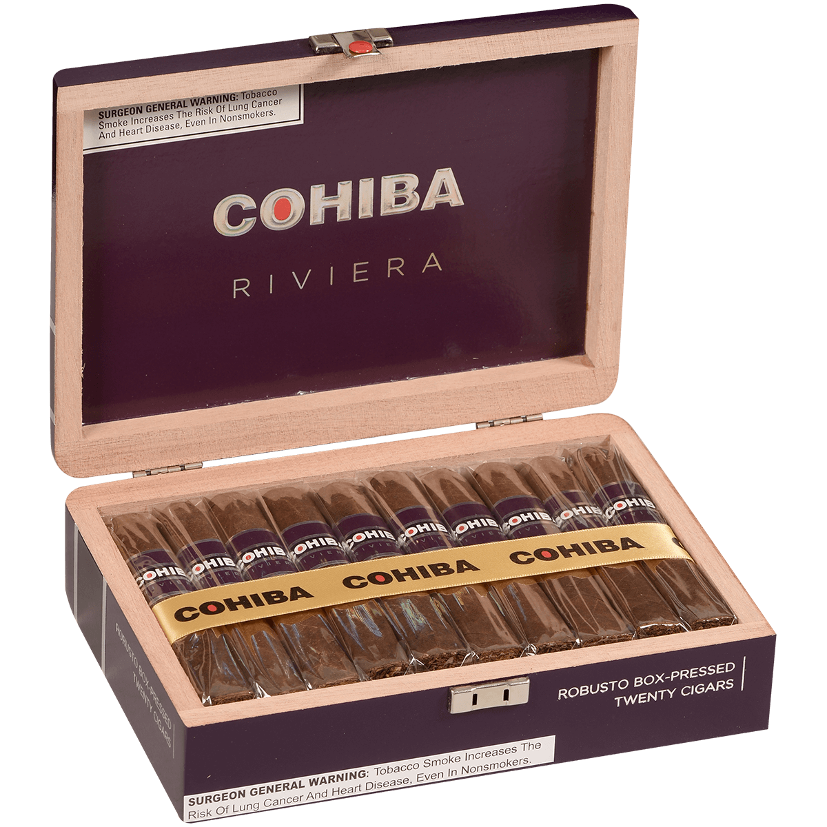 Cohiba Riviera Robusto 20 Ct. Box 5.00X52