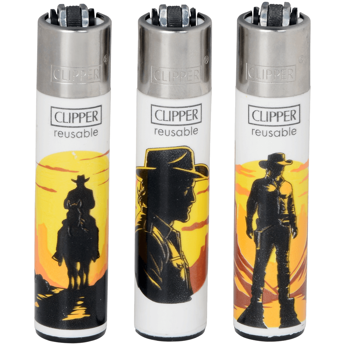 Clipper Cp11 Cowboy Life 144 Ct. 3-Tier Carousel + 12 Foc