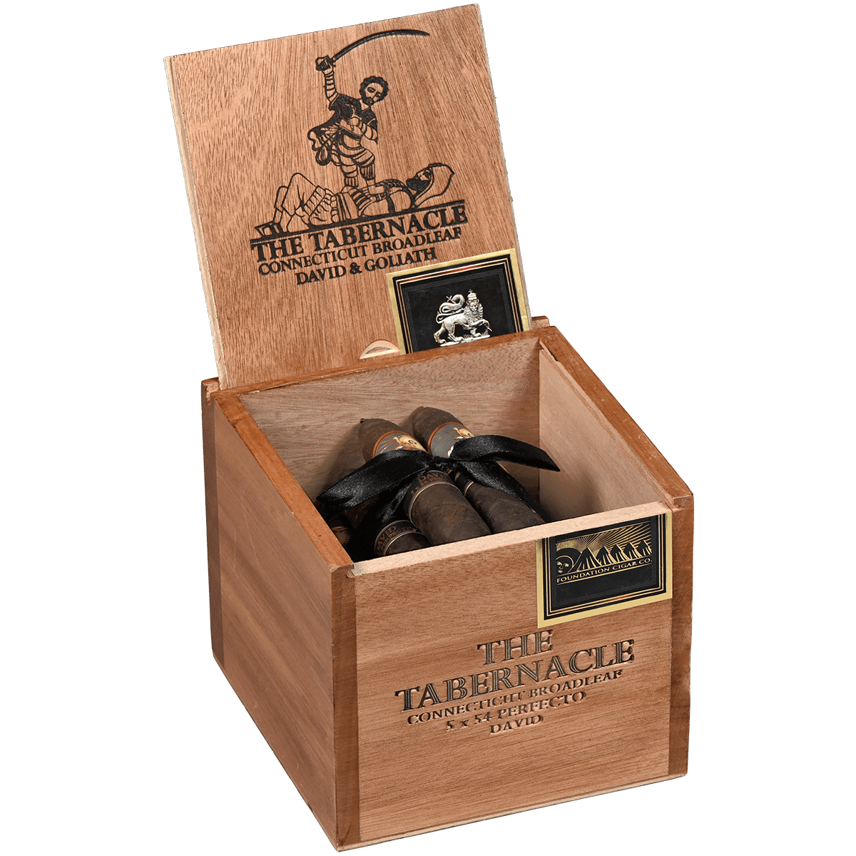 FOUNDATION TABERNACLE CT BROADLEAF DAVID PERFECTO 25CT. 5x54