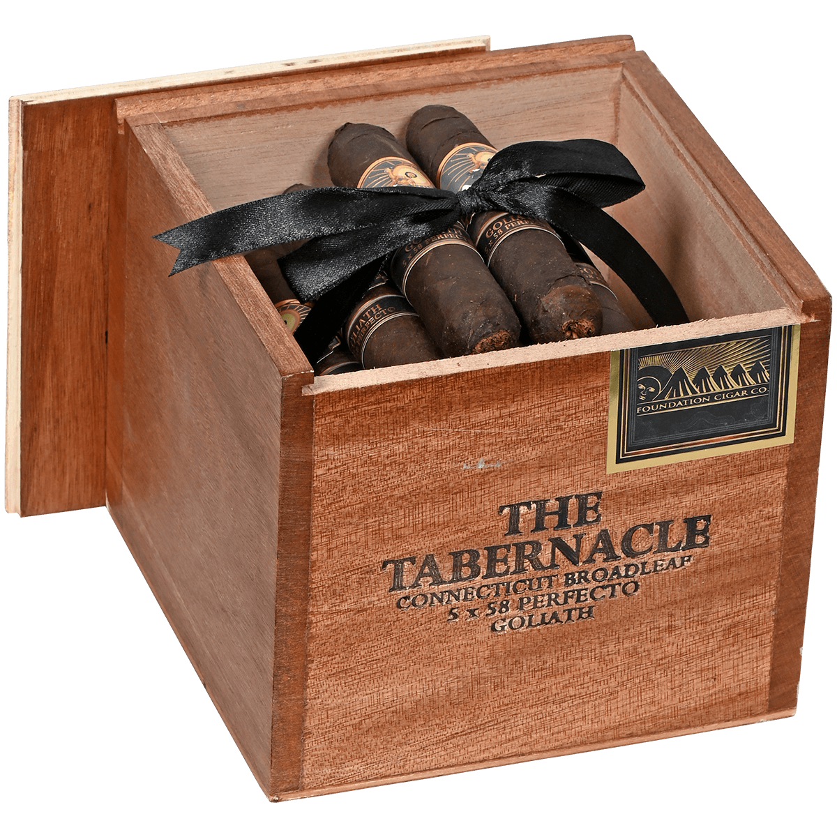 FOUNDATION TABERNACLE CT BROADLEAF GOLIATH PERFECTO 25CT. 5x58
