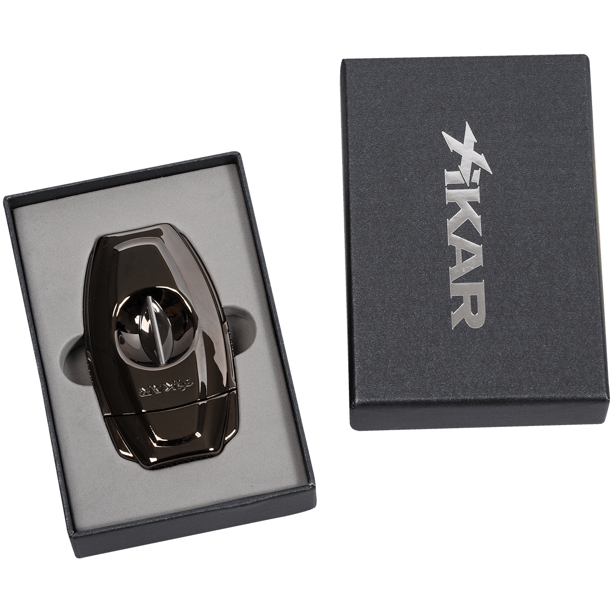 Cigar Cutter Xikar Vx2 V Cut Gunmetal 64 Gauge