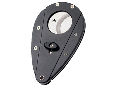 Cigar Cutter Xikar Xi1 Black With Aluminum Body 54 Gauge