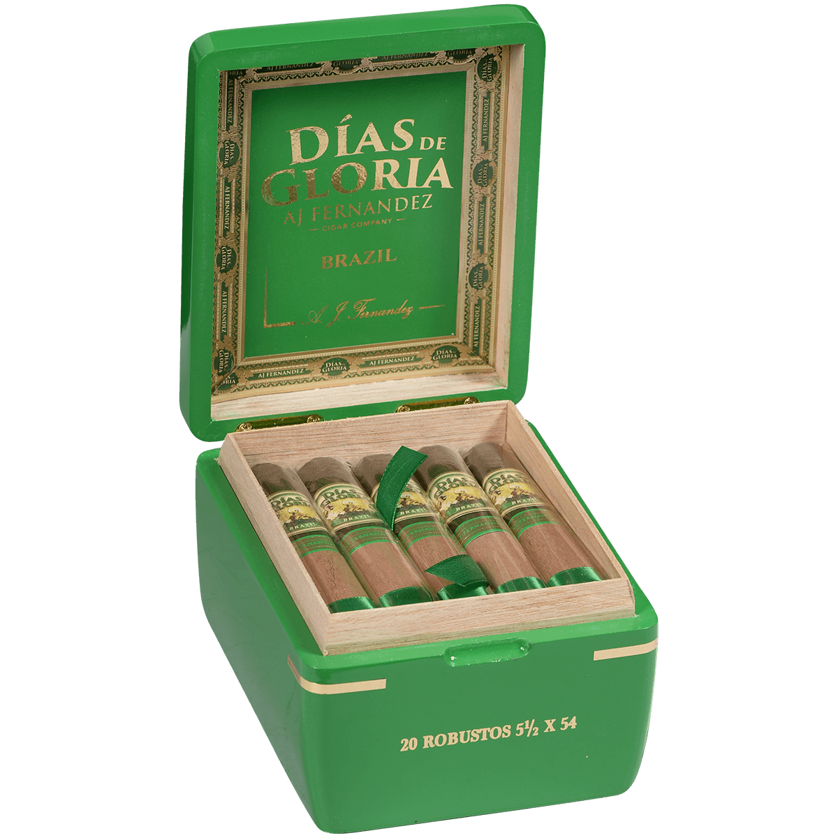 Dias De Gloria Brazil By Aj Fernandez Robusto 20 Ct. Box 5.50X54