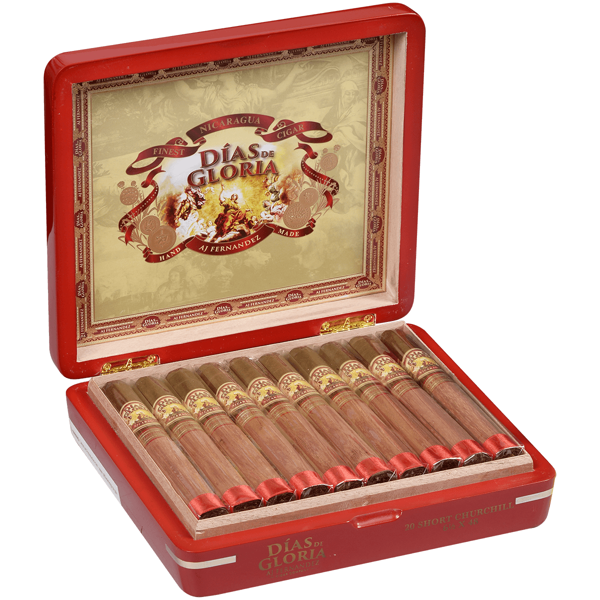 Dias De Gloria By Aj Fernandez Short Churchill 20 Ct. Box 6.50X48
