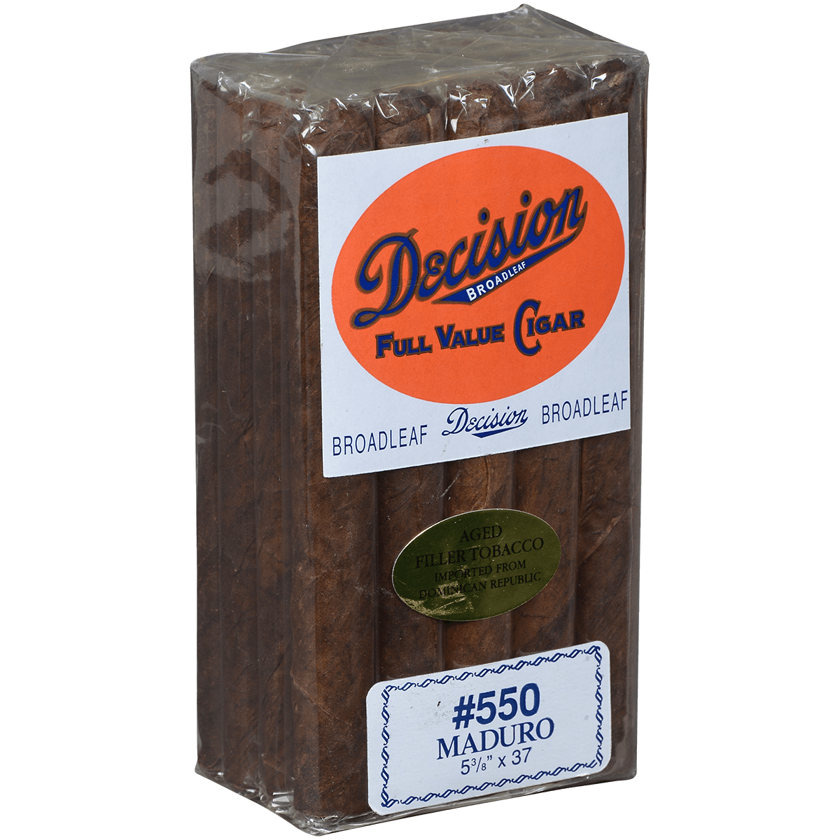 Decision Maduro #550 20 Ct. Bundle 5.37X37