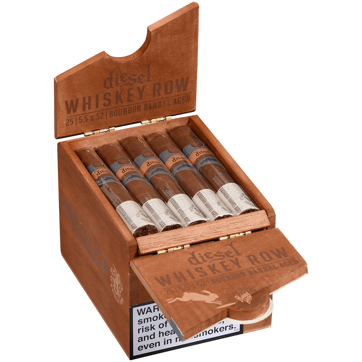 Diesel Whiskey Row Robusto 25 Ct. Box 5.50X52