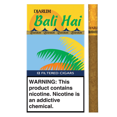 Djarum Cigars Bali Hai Filtered Cigars 10/12 Pack