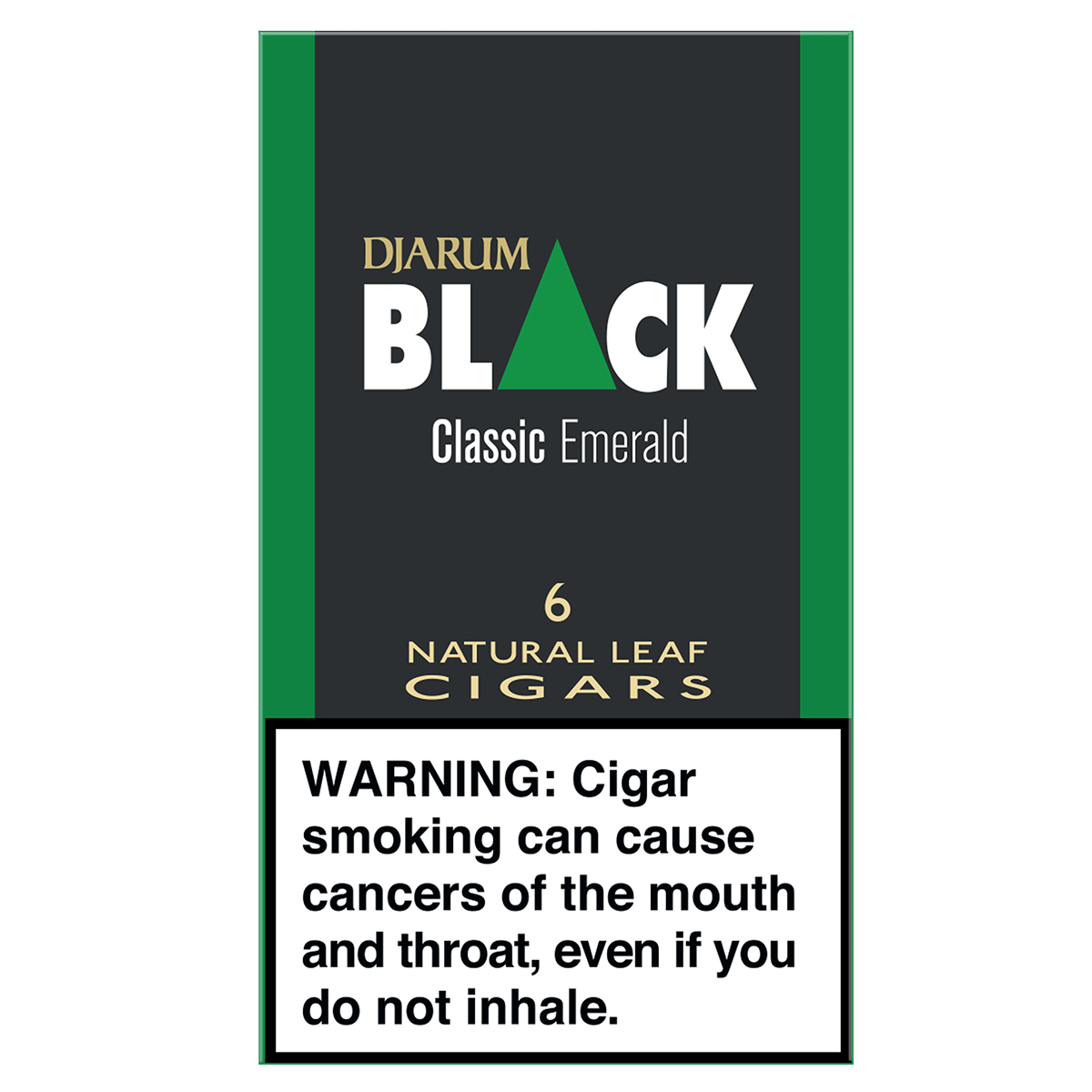Djarum Black Classic Emerald Nl Cigars 10/6 Ct.
