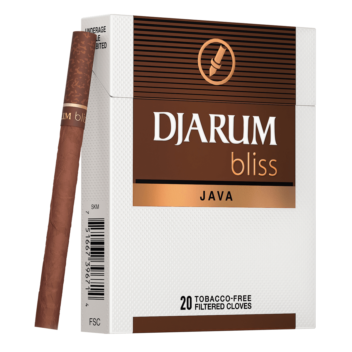 Djarum Bliss Java Blend Filtered 10/20 Pack
