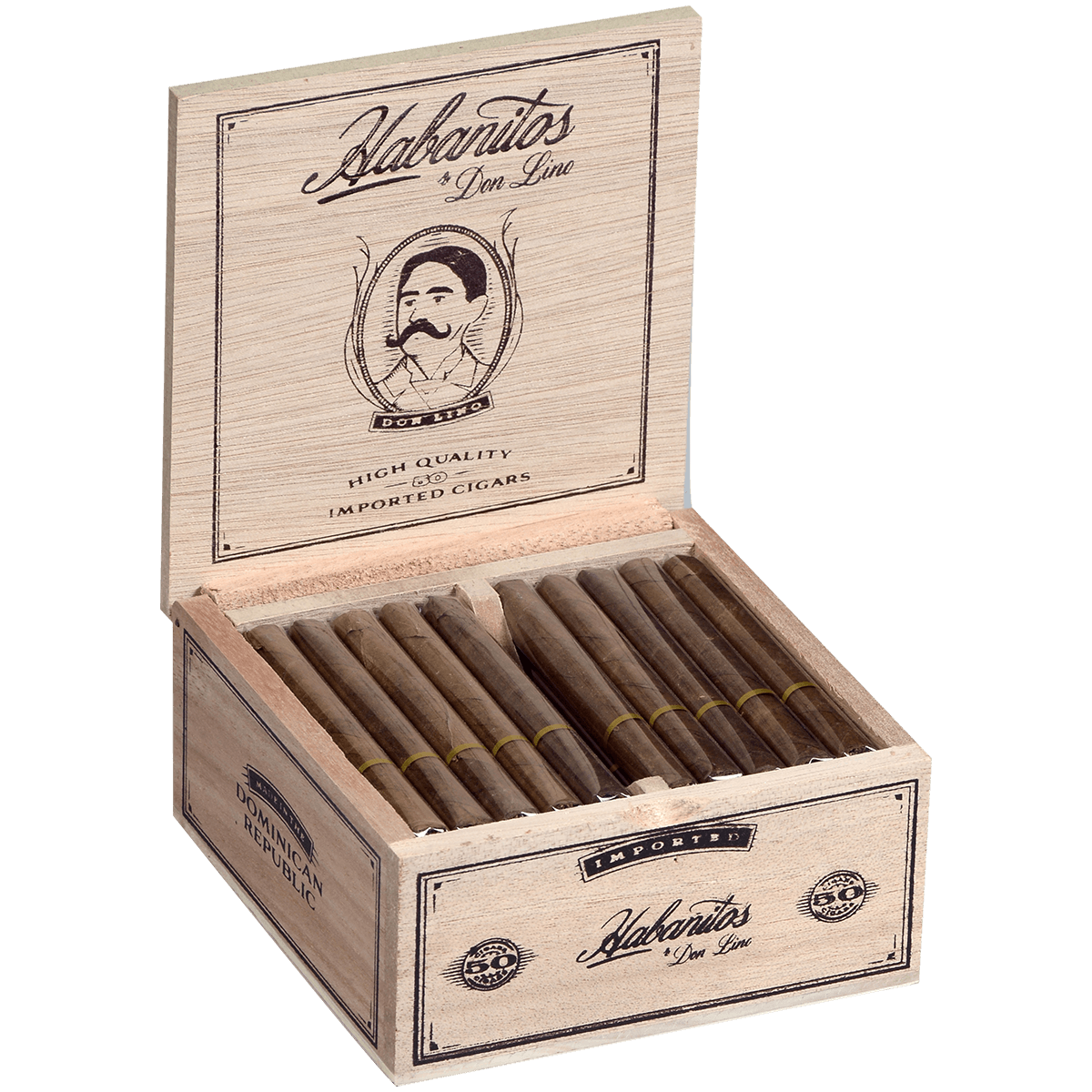 Don Lino Habanitos Mini 50 Ct. Box 3.50X26