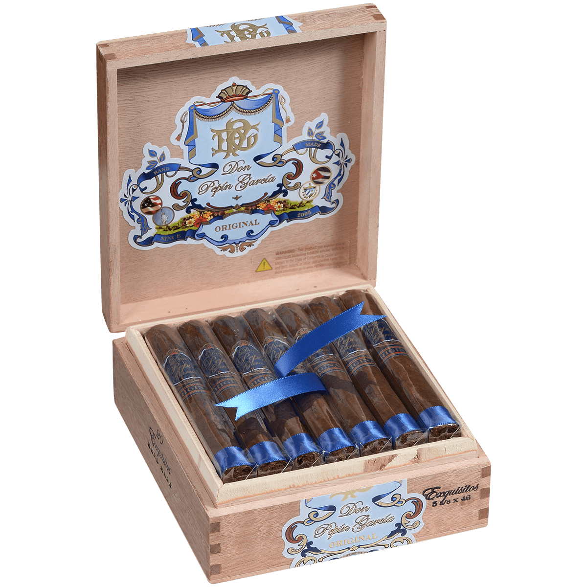 Don Pepin Garcia Blue Original Exquisitos 20Ct Box 5 5/8X46