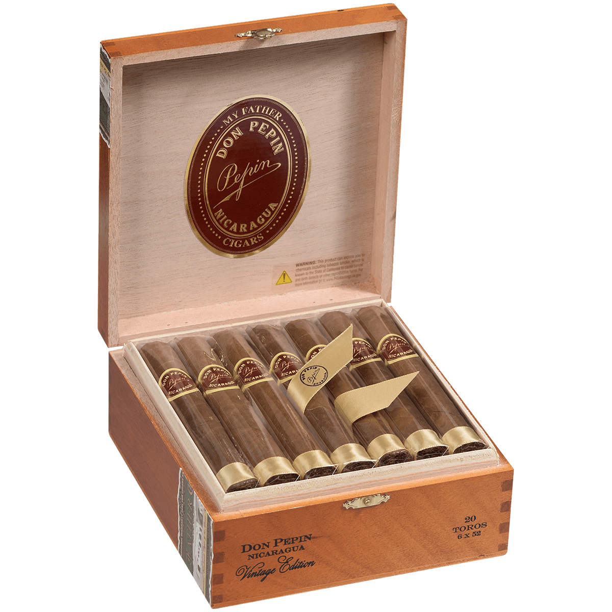 Don Pepin Vintage Edition Toro 20 Ct. Box 6.00 X 52