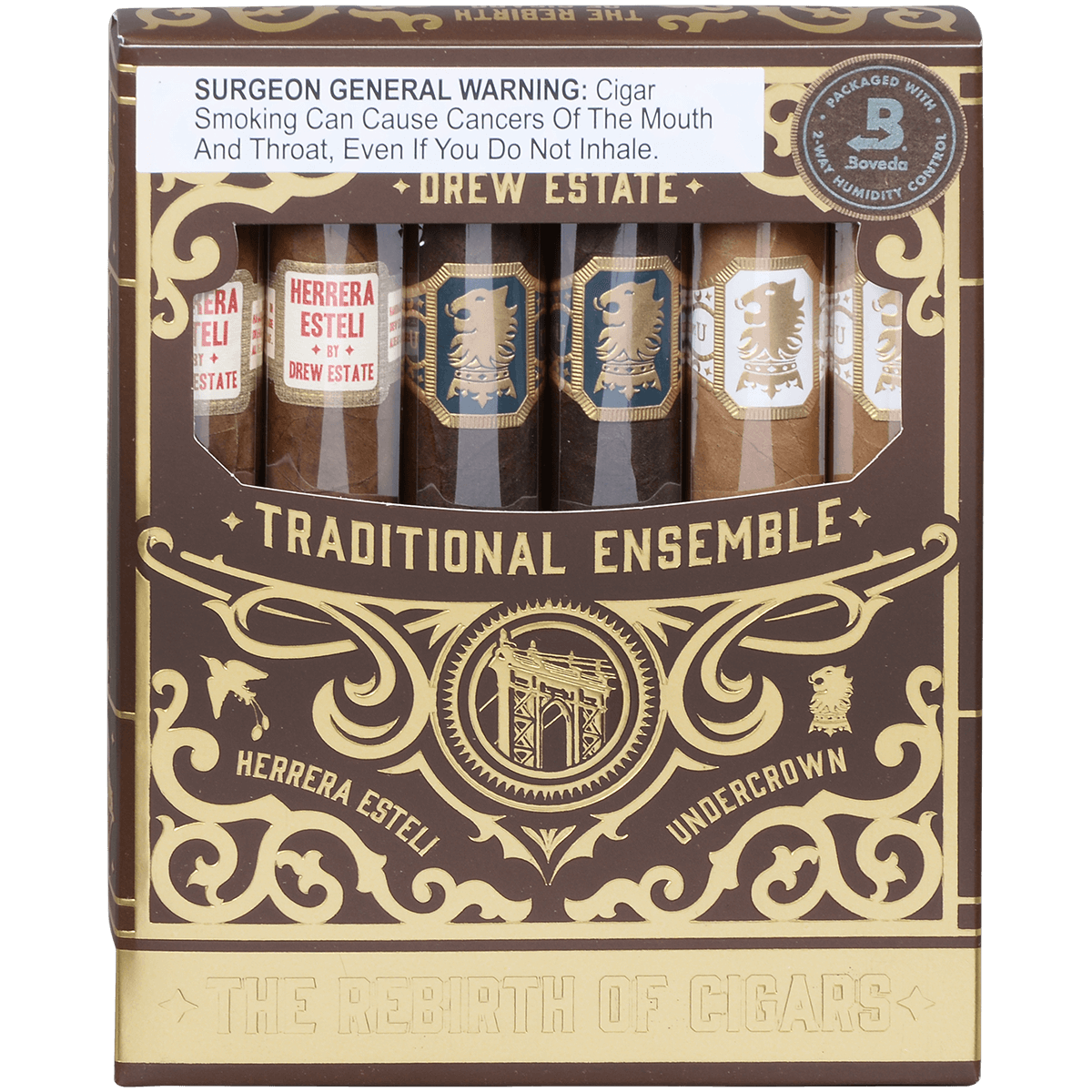 Drew Estate Traditional Sampler 6.00X50 5X6 Ct. Packs