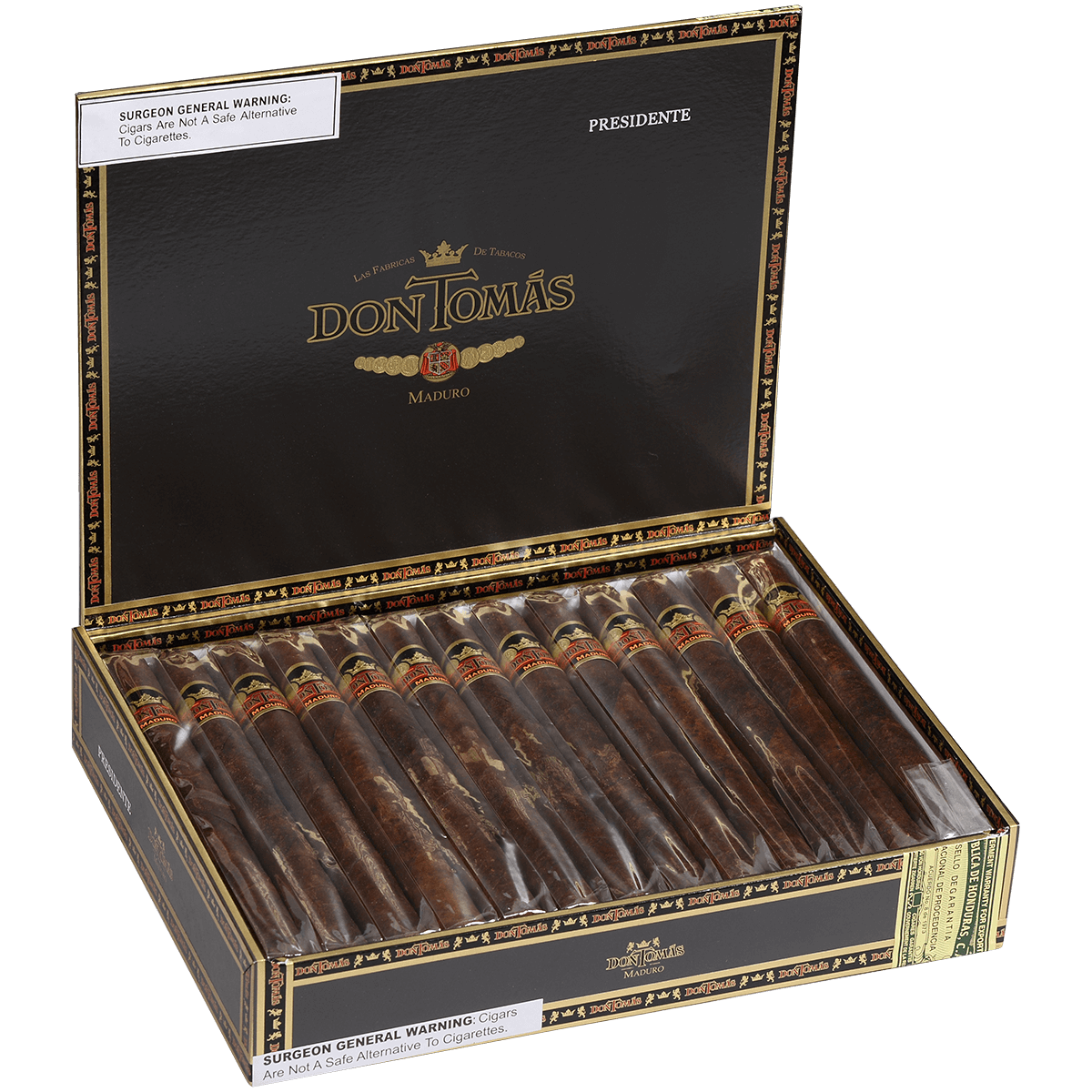 Don Tomas Maduro Presidente 25 Ct. Box 7.50X50