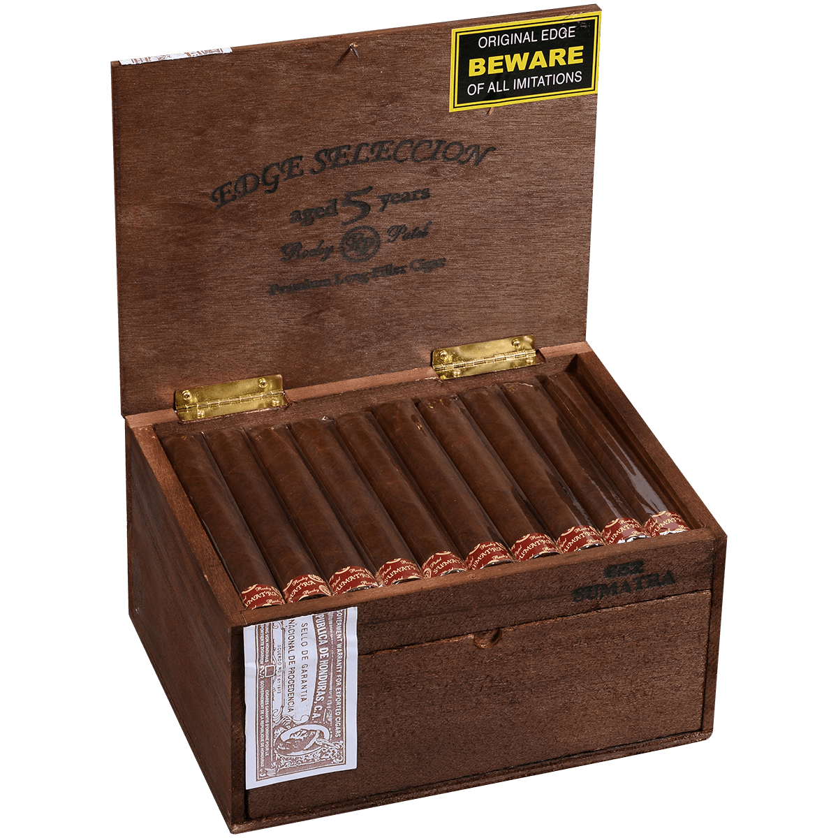 Rocky Patel Seleccion The Edge 652 Sumatra 50 Ct. Box 6.00X52