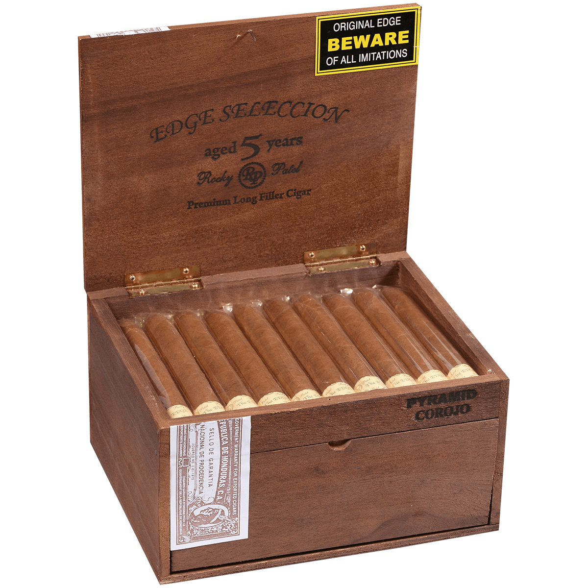 Rocky Patel Seleccion The Edge Pyramid Corojo 50 Ct. Box 6.00X52