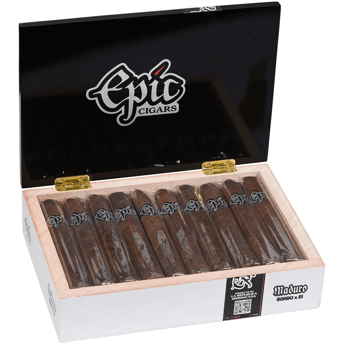 Epic Cigars Habano Gordo 20 Ct. Box 6.00X60