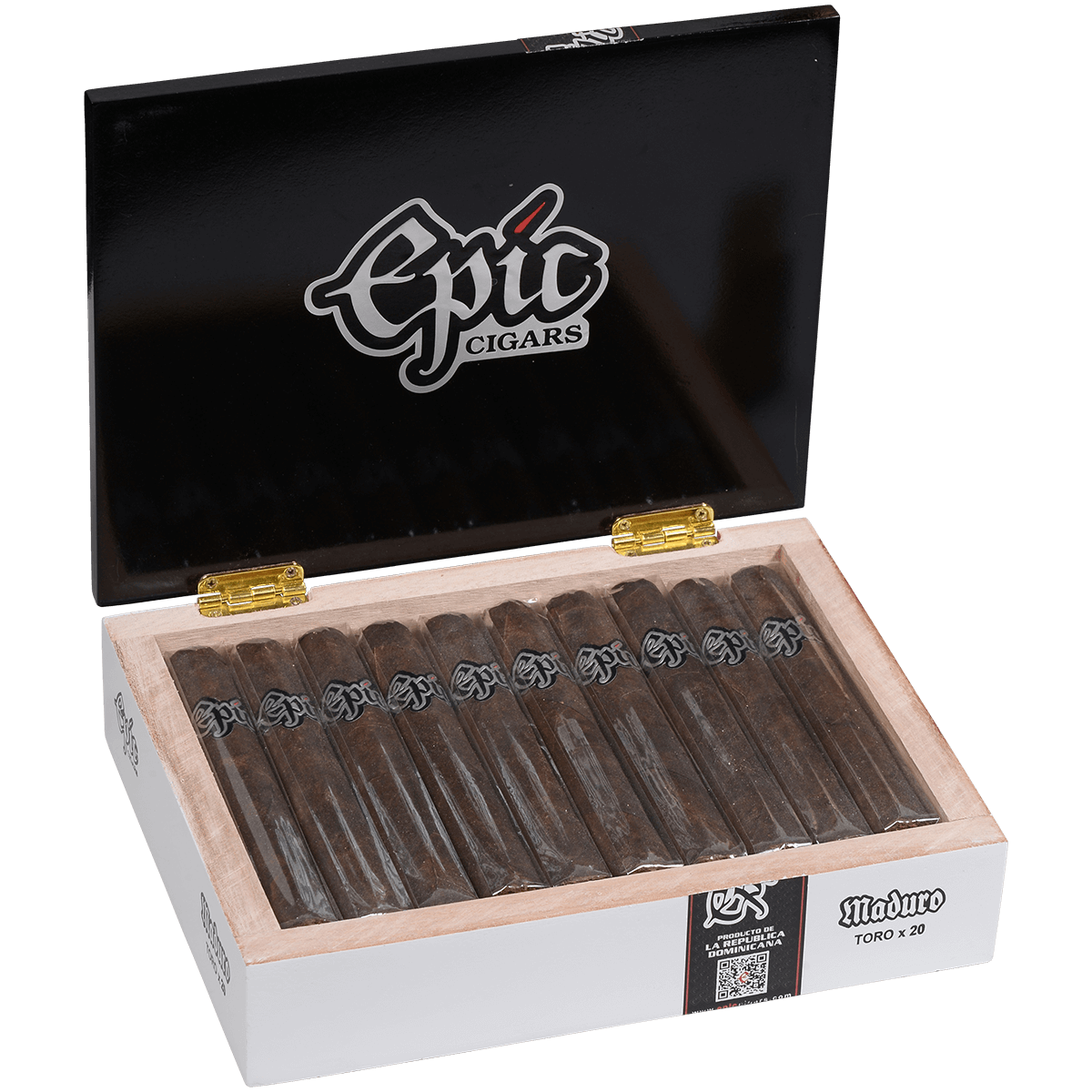 Epic Cigars Maduro Toro 20 Ct. Box 6.00X54