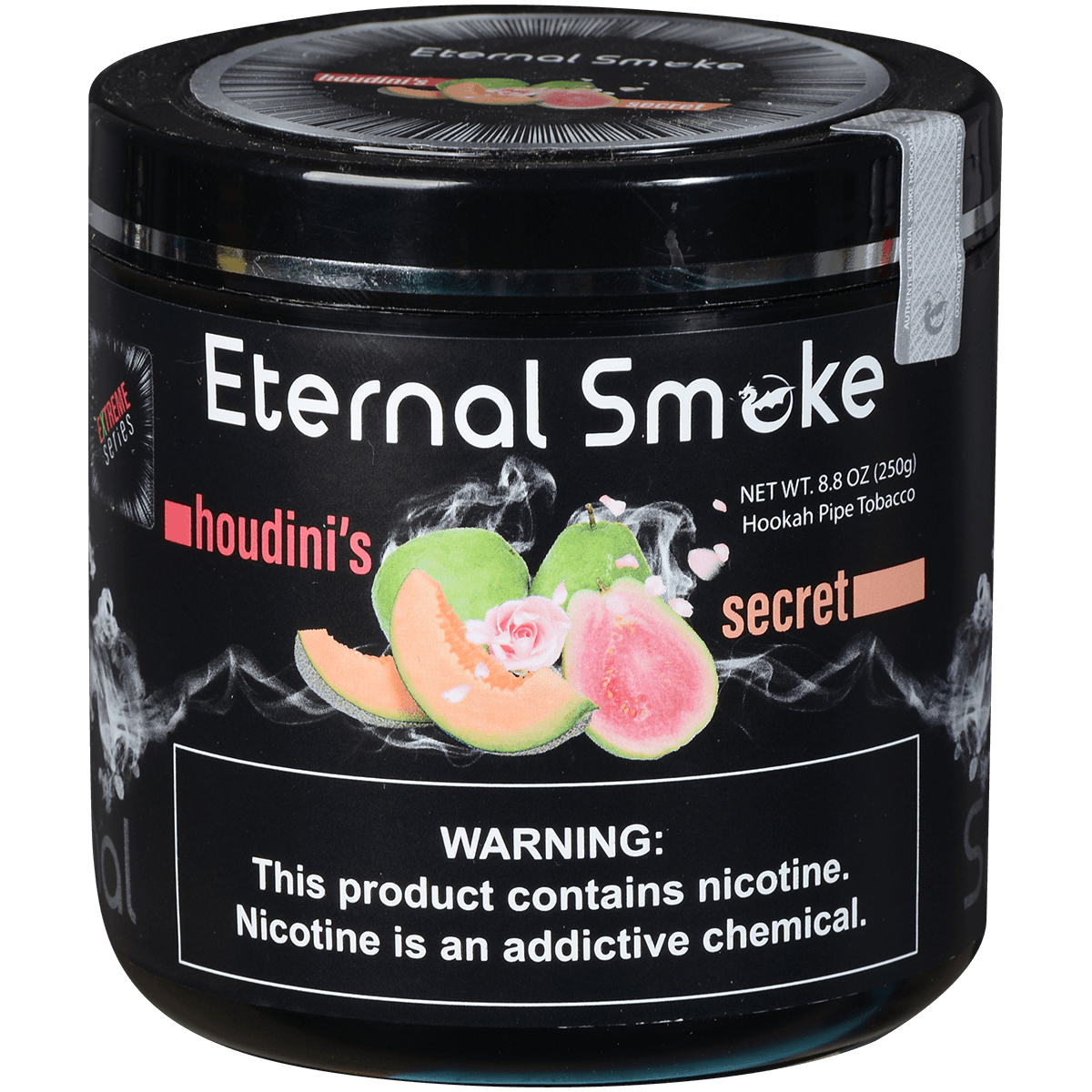 Eternal Smoke Hookah Tobacco Houdini'S Secret 250 Gram Jar