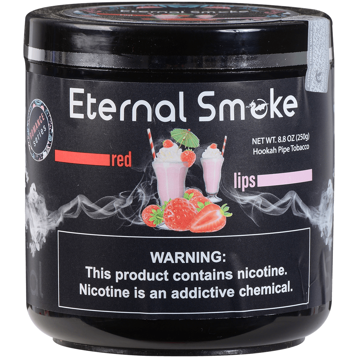Eternal Smoke Hookah Tobacco Red Lips 250 Gram Jar