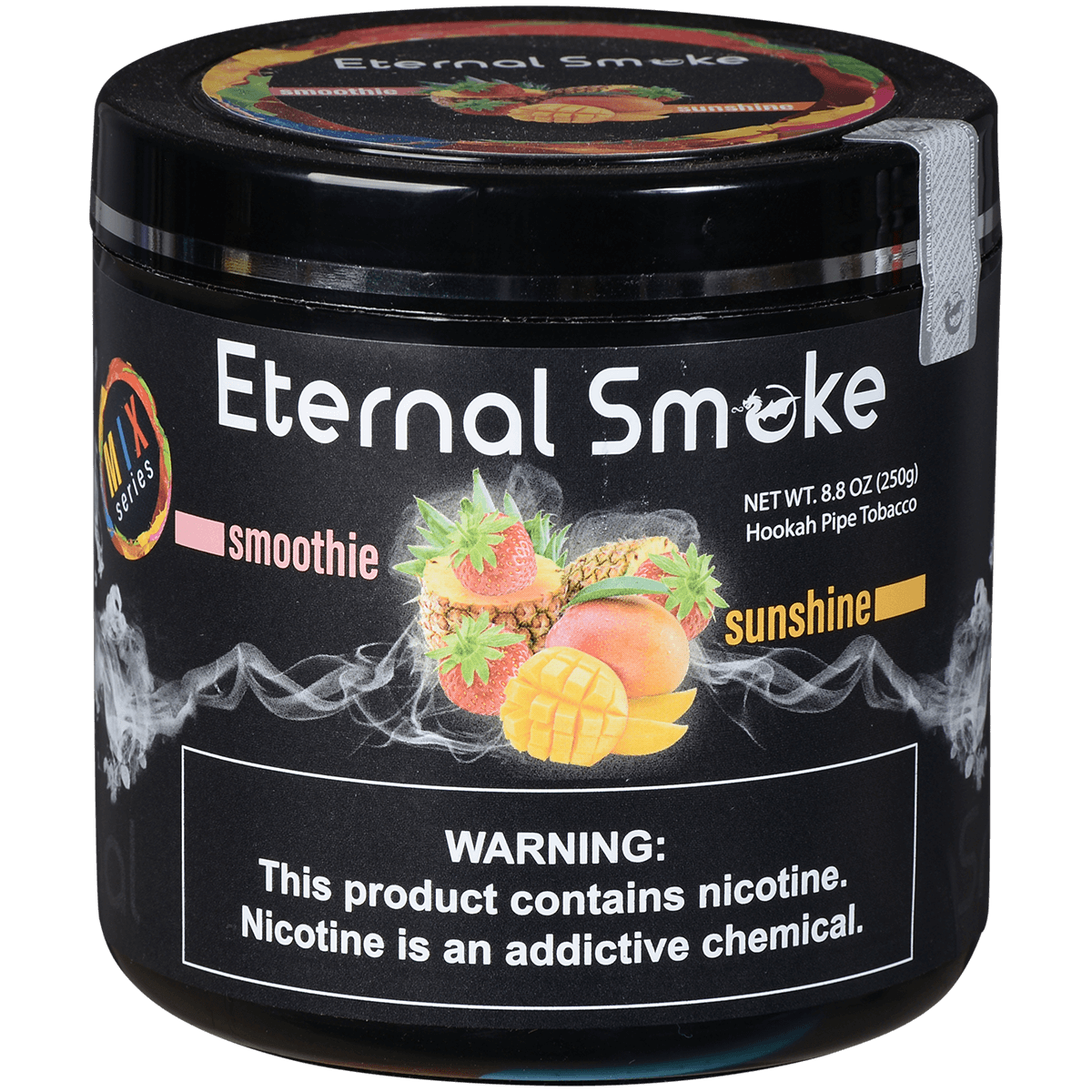 Eternal Smoke Hookah Tobacco Smoothie Sunshine 250 Gram Jar