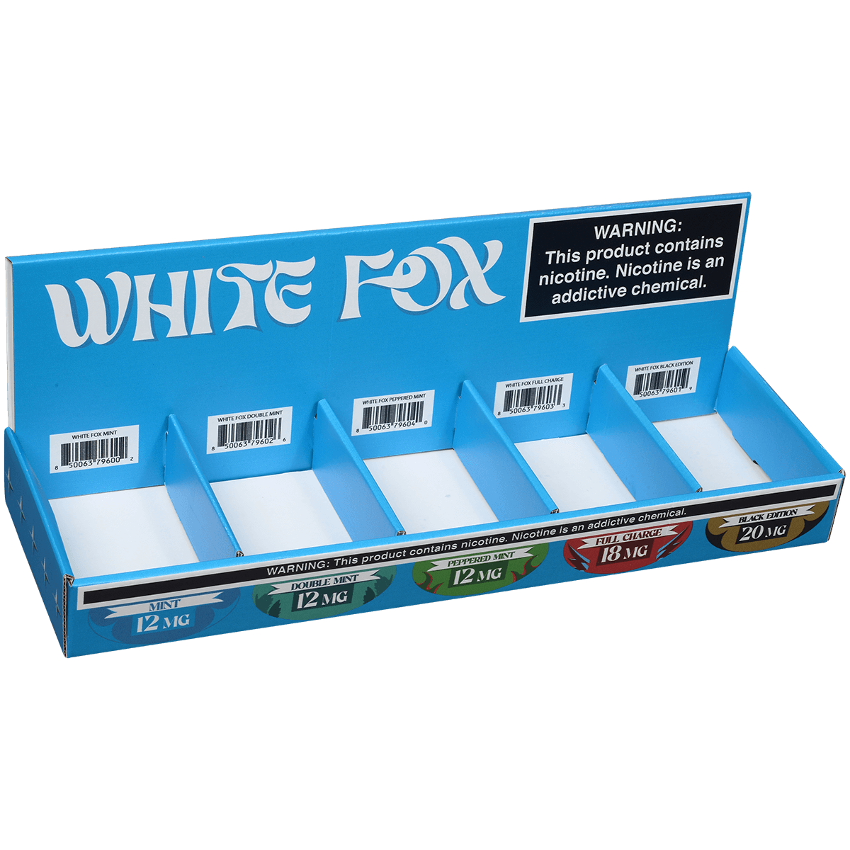 WHITE FOX NICOTINE POUCH DISPLAY