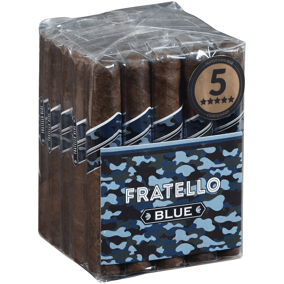 Fratello Camo Blue Robusto (Maduro) 25 Ct. Bundle