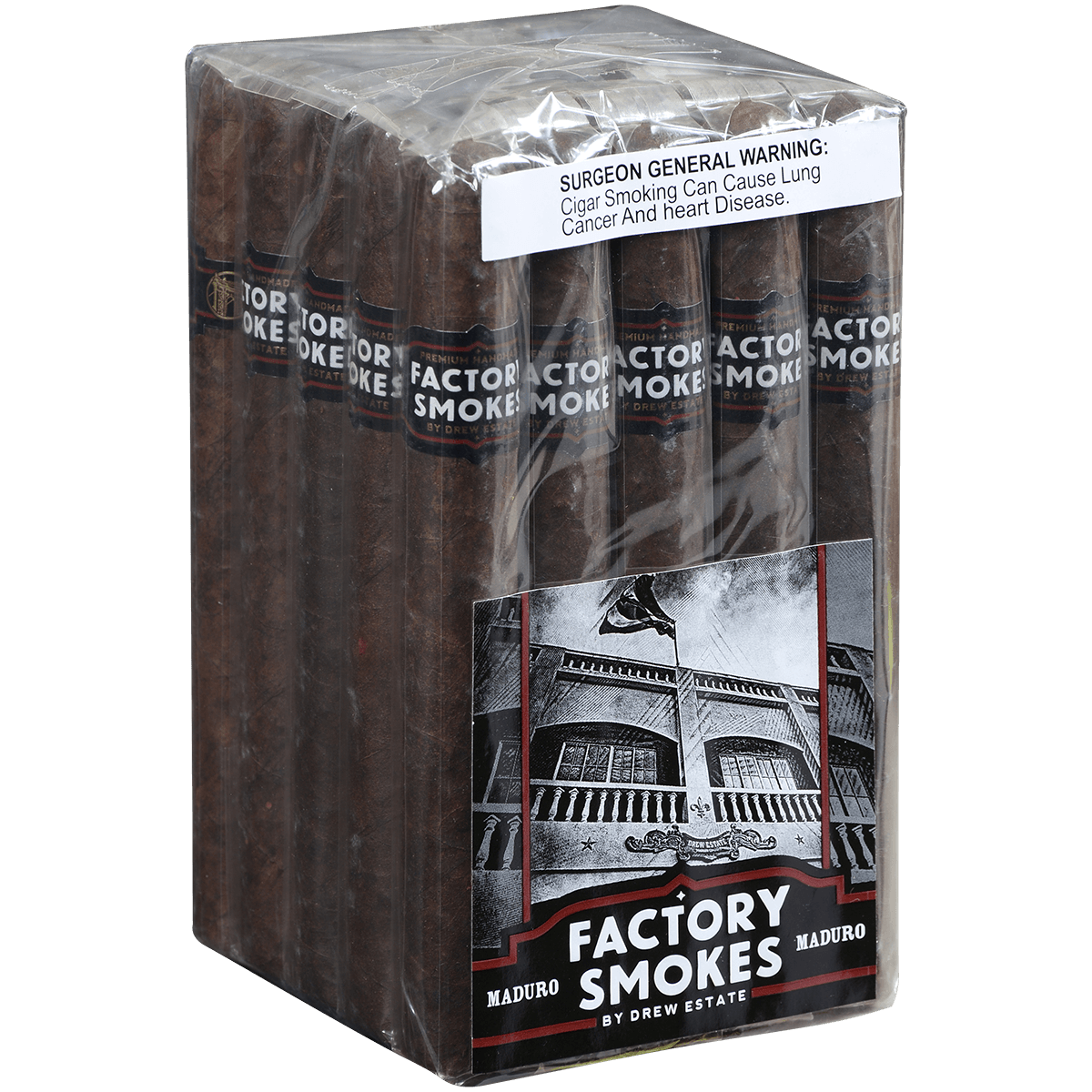 Factory Smokes Maduro Churchill 25 Ct. Bundle 7.00X50
