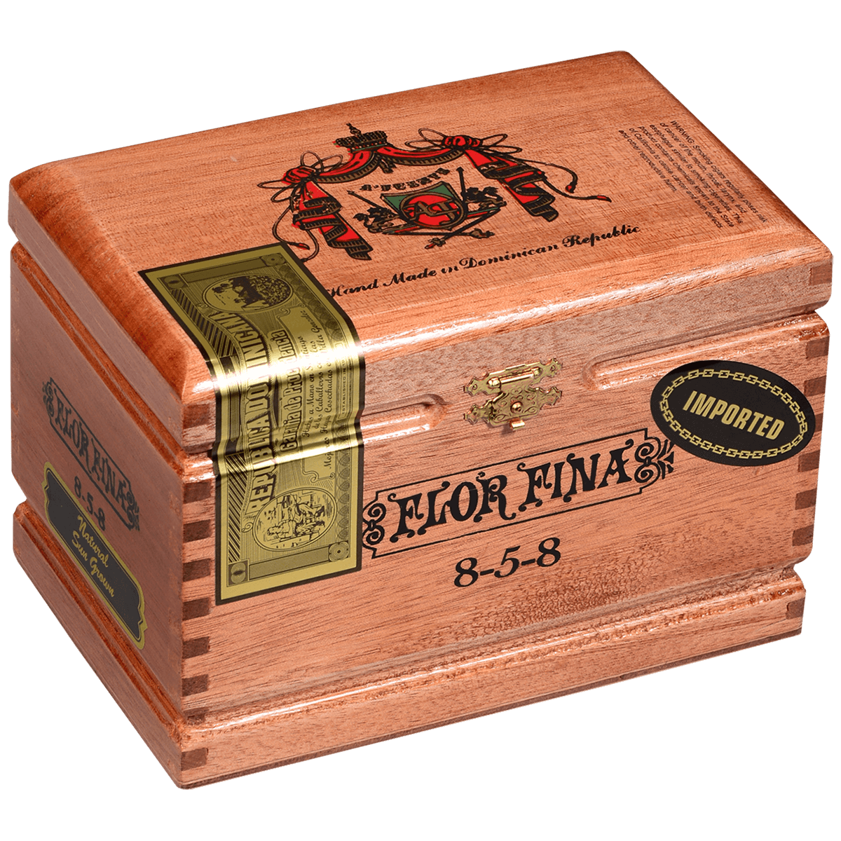 Arturo Fuente 8-5-8 Anniversary Sun Grown 25 Ct. Box 6.00X47