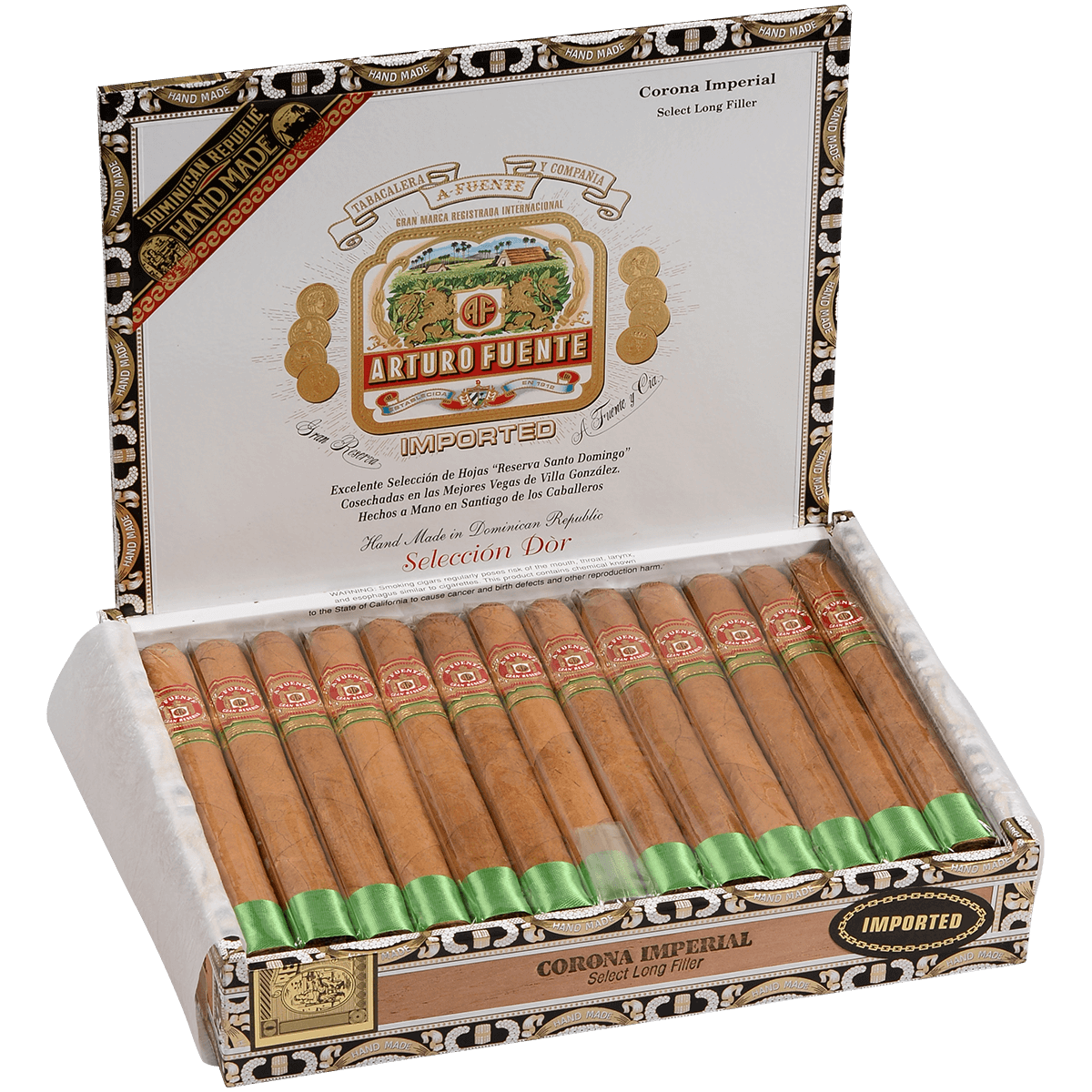 Arturo Fuente Corona Imperial Seleccion D'Oro 25 Ct Box 6.25X46