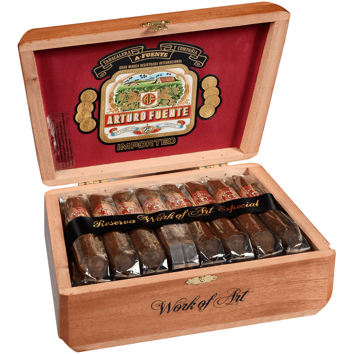 Arturo Fuente Hemingway Work Of Art Natural 25 Ct. Box 5.00X56