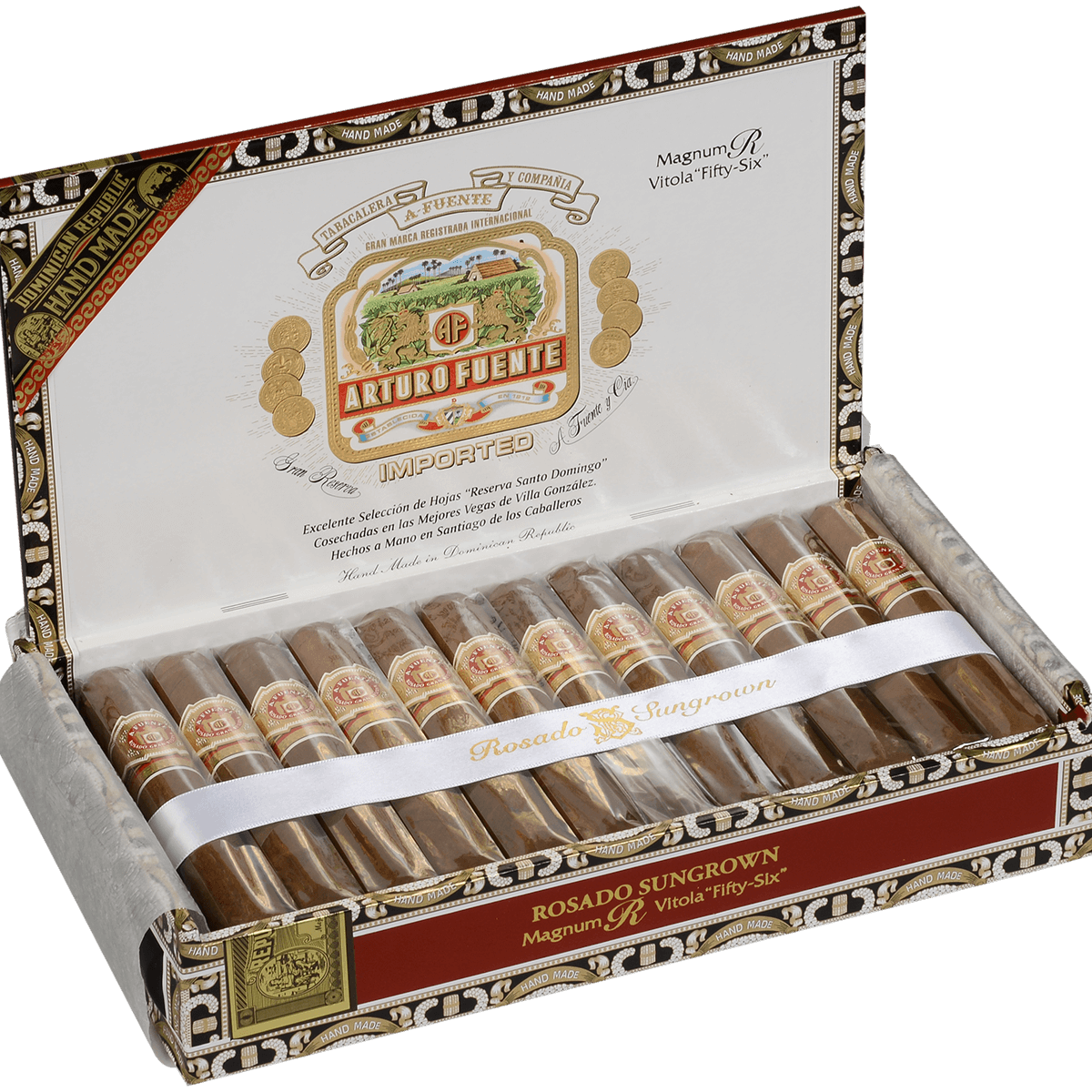Arturo Fuente Rosado Sungrown Magnum R56 25 Ct. Box 5.625X56
