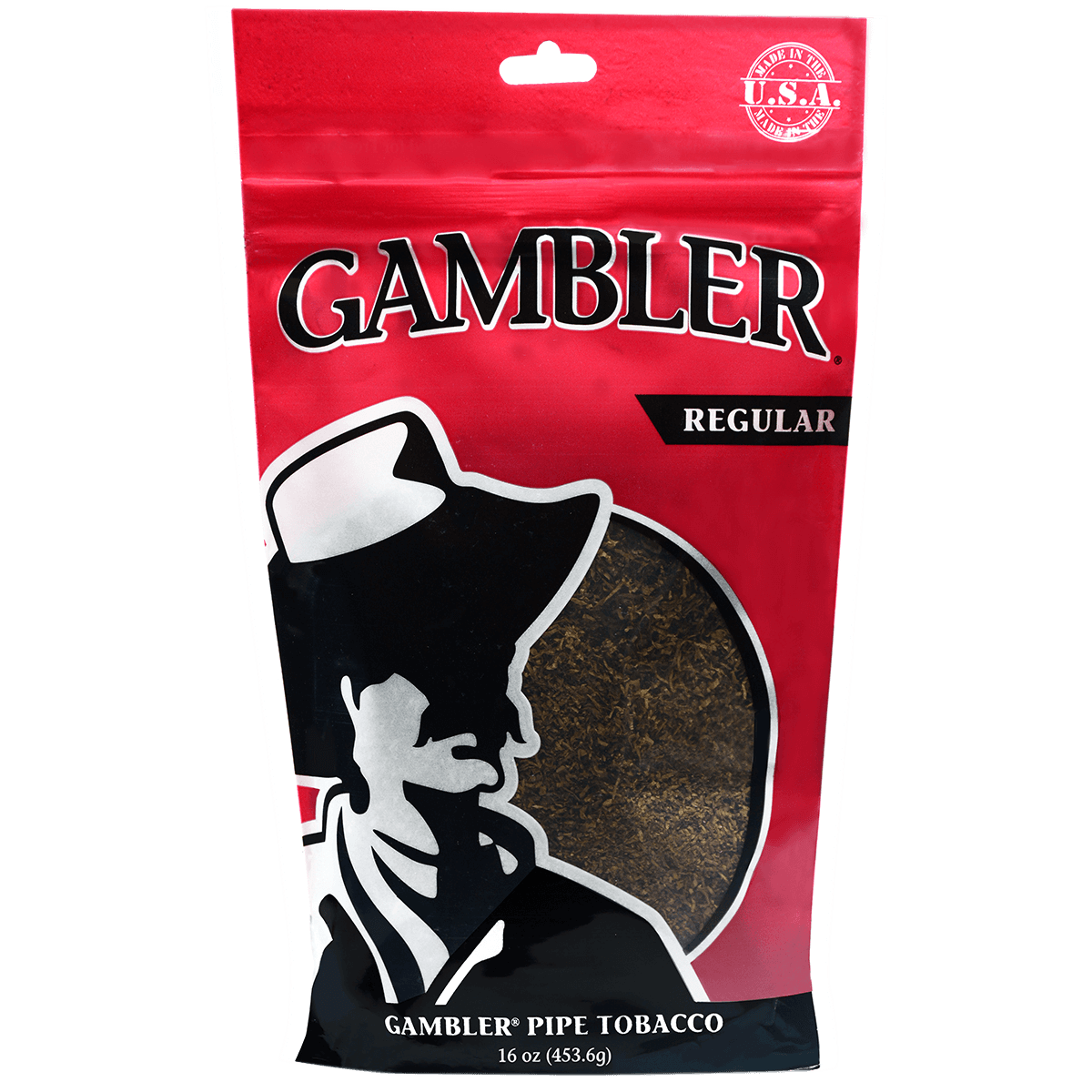 Gambler Pipe Tobacco Regular Large 16 Oz. Bag