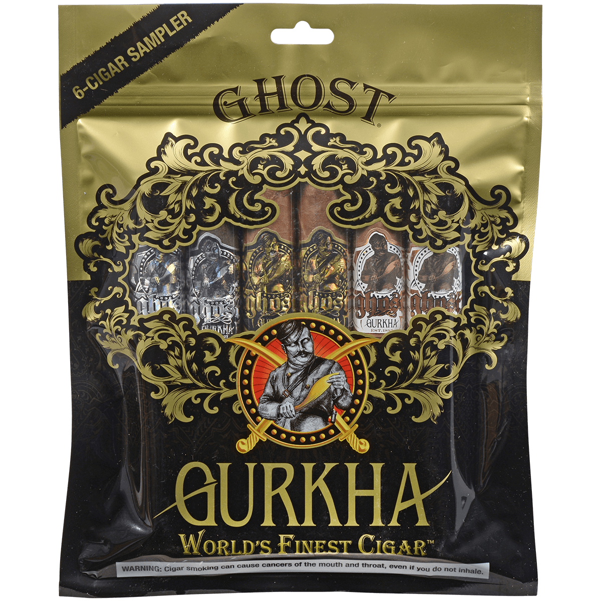 Gurkha Ghost Fresh Pack 6 Ct. Sampler
