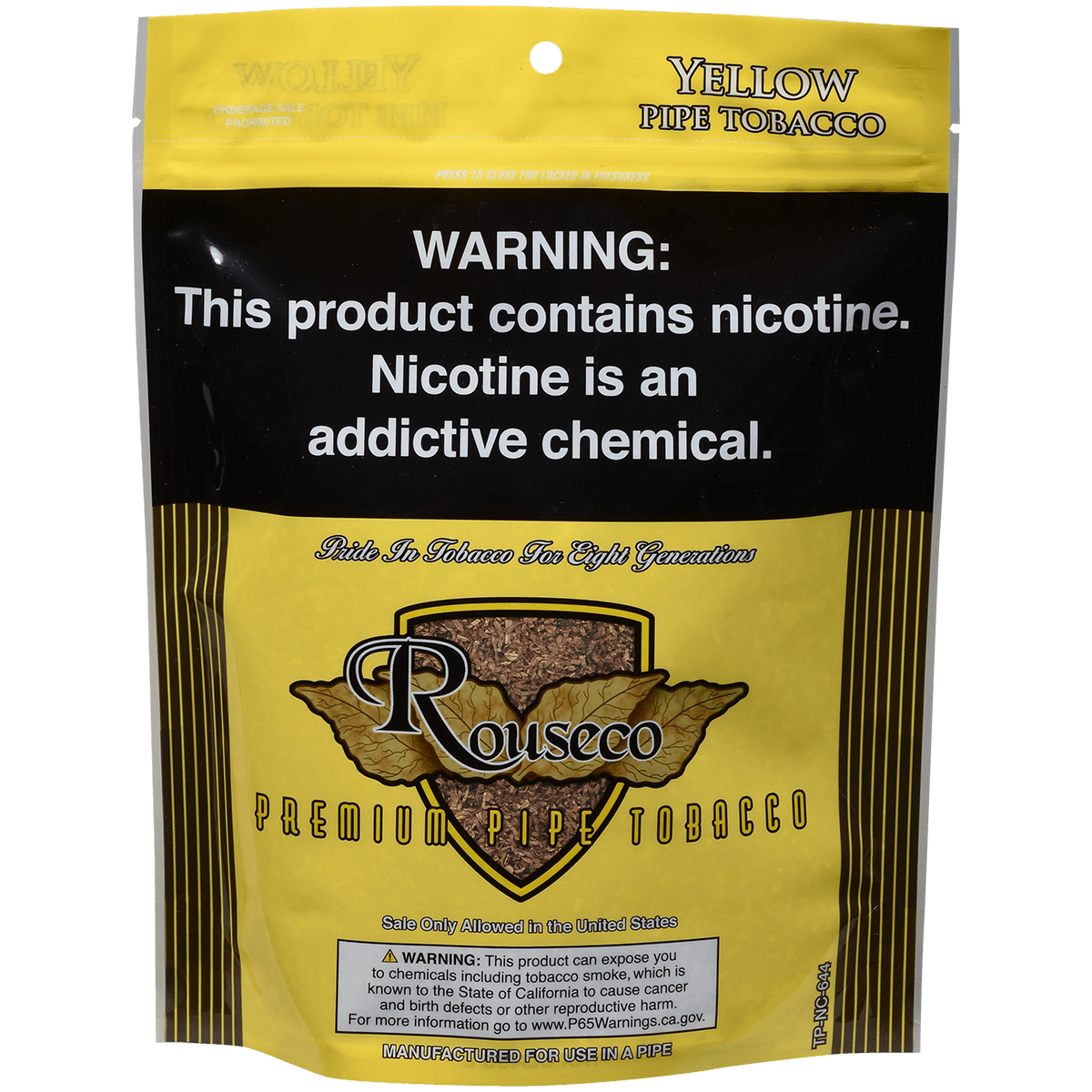 Golden Harvest Pipe Tobacco Yellow 6 Oz. Bag