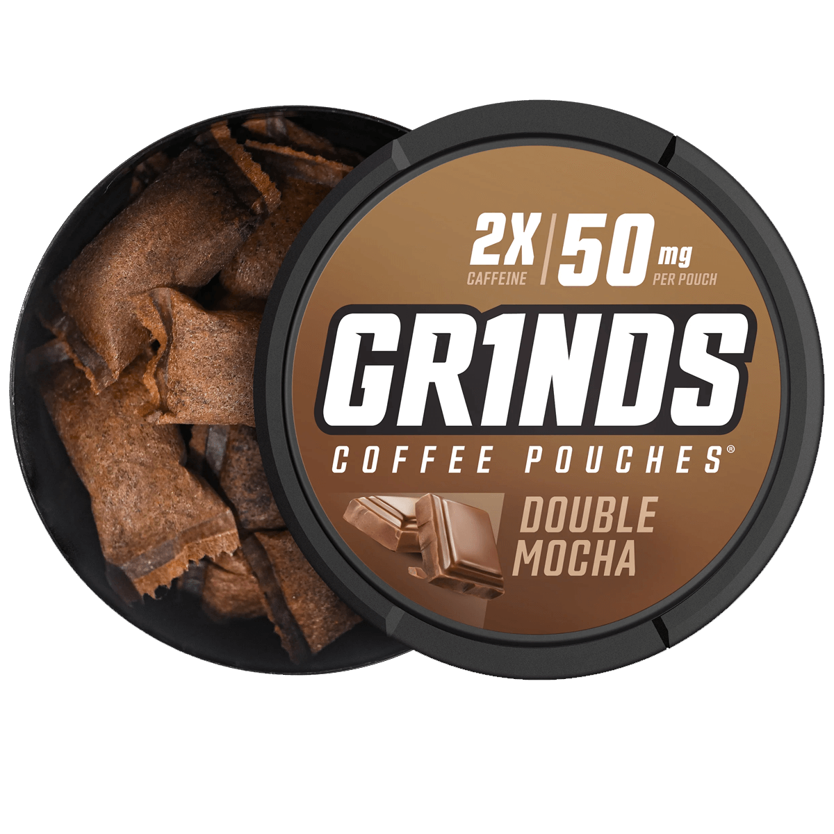 Grinds Coffee Pouches2X Double Mocha 5 Ct. Pack