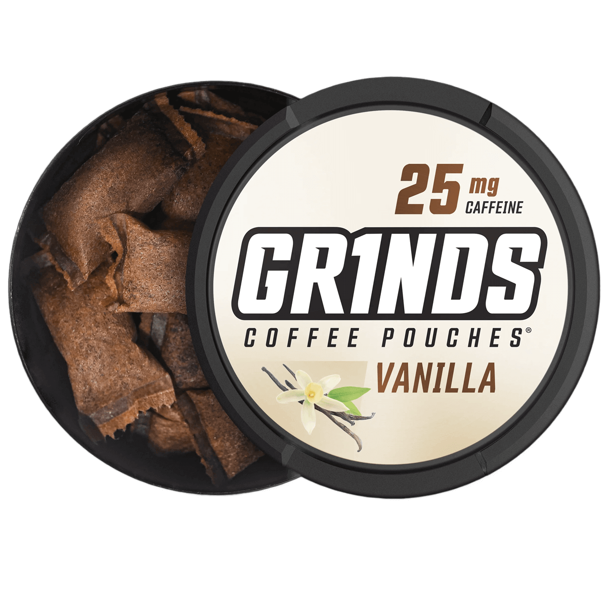 Grinds Coffee Pouches Vanilla 5 Ct. Pack