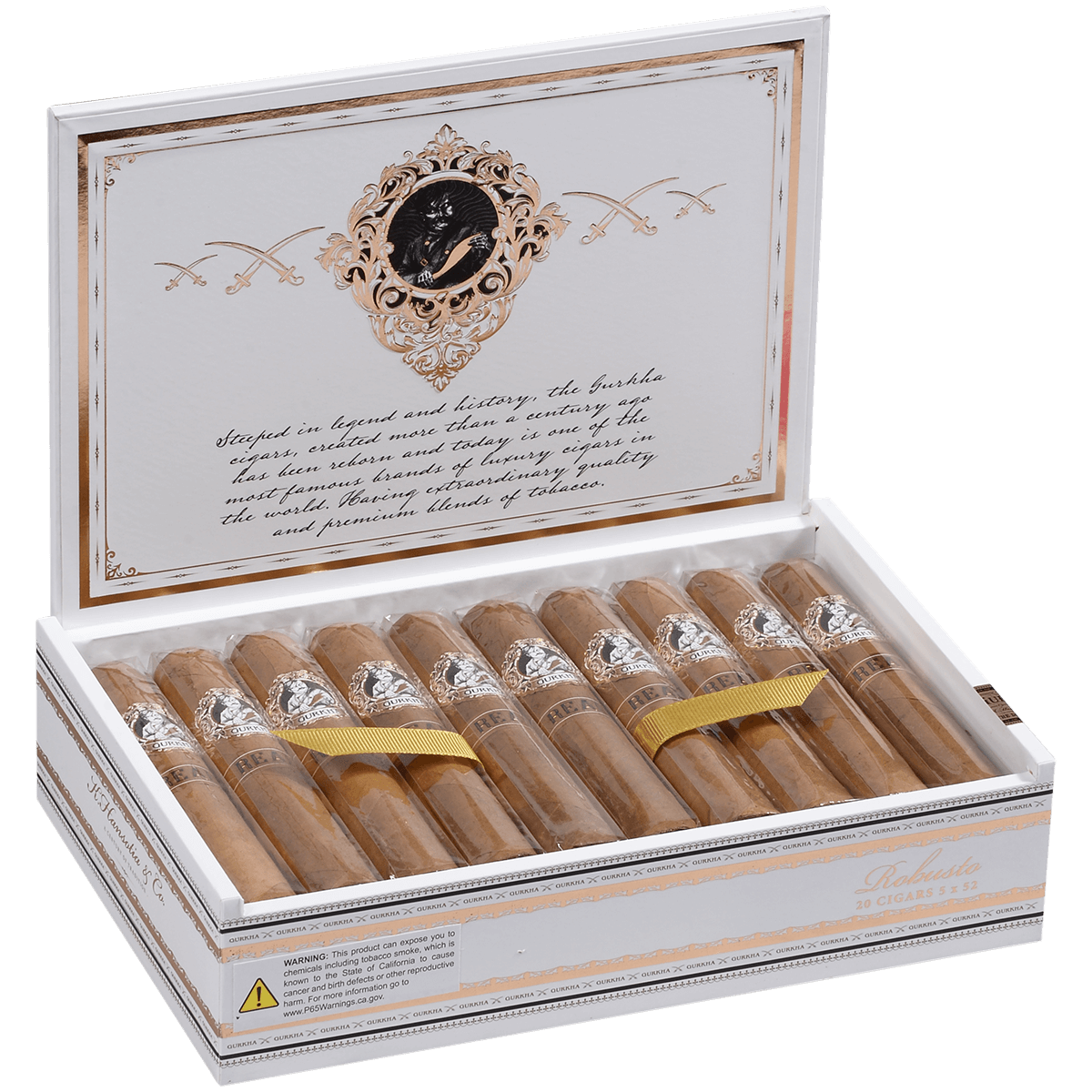 Gurkha Real Robusto 20 Ct. Box 5X52