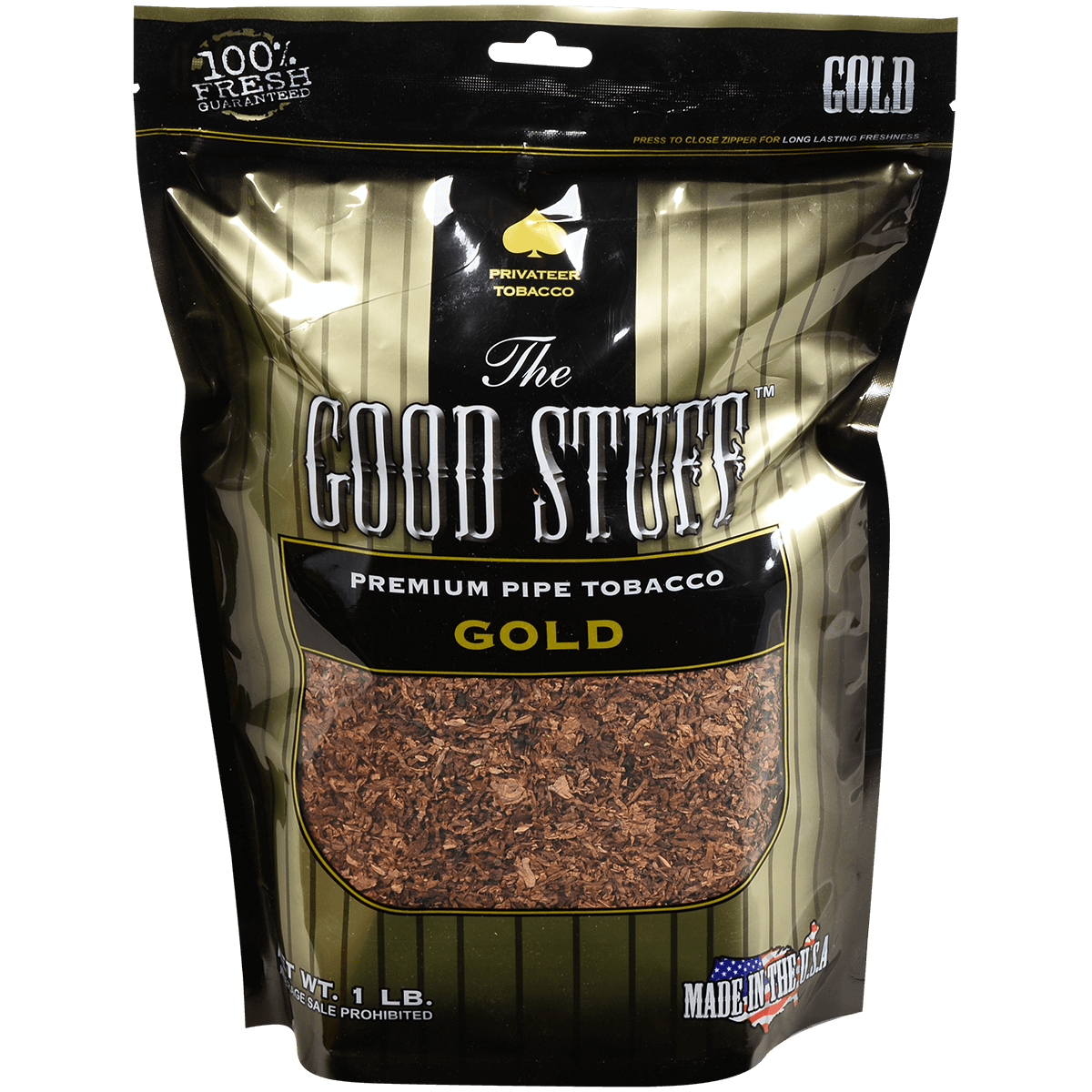 The Good Stuff Pipe Tobacco Gold 1 Lb. Bag