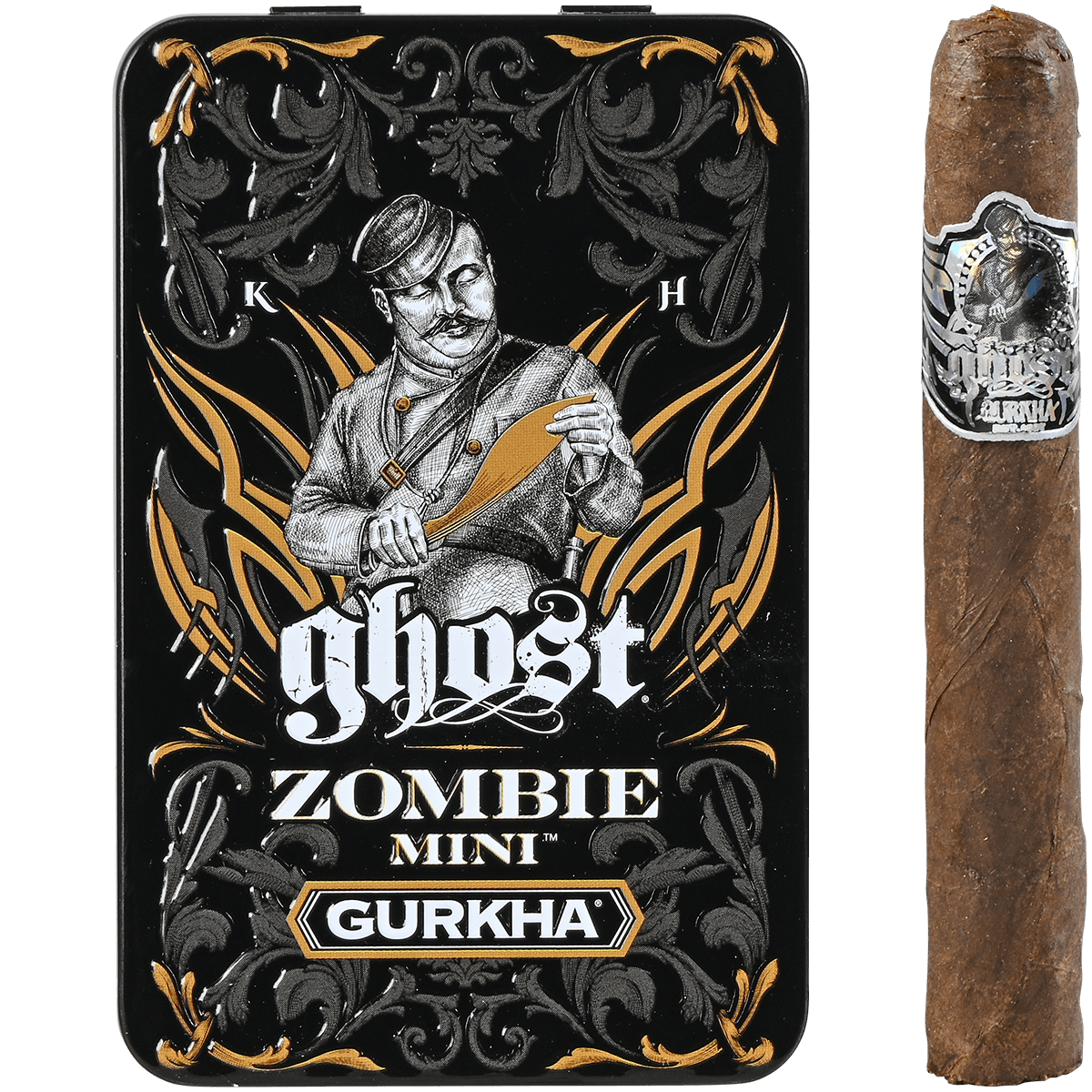 Gurkha Zombie Mini Tins 5/5 Pack