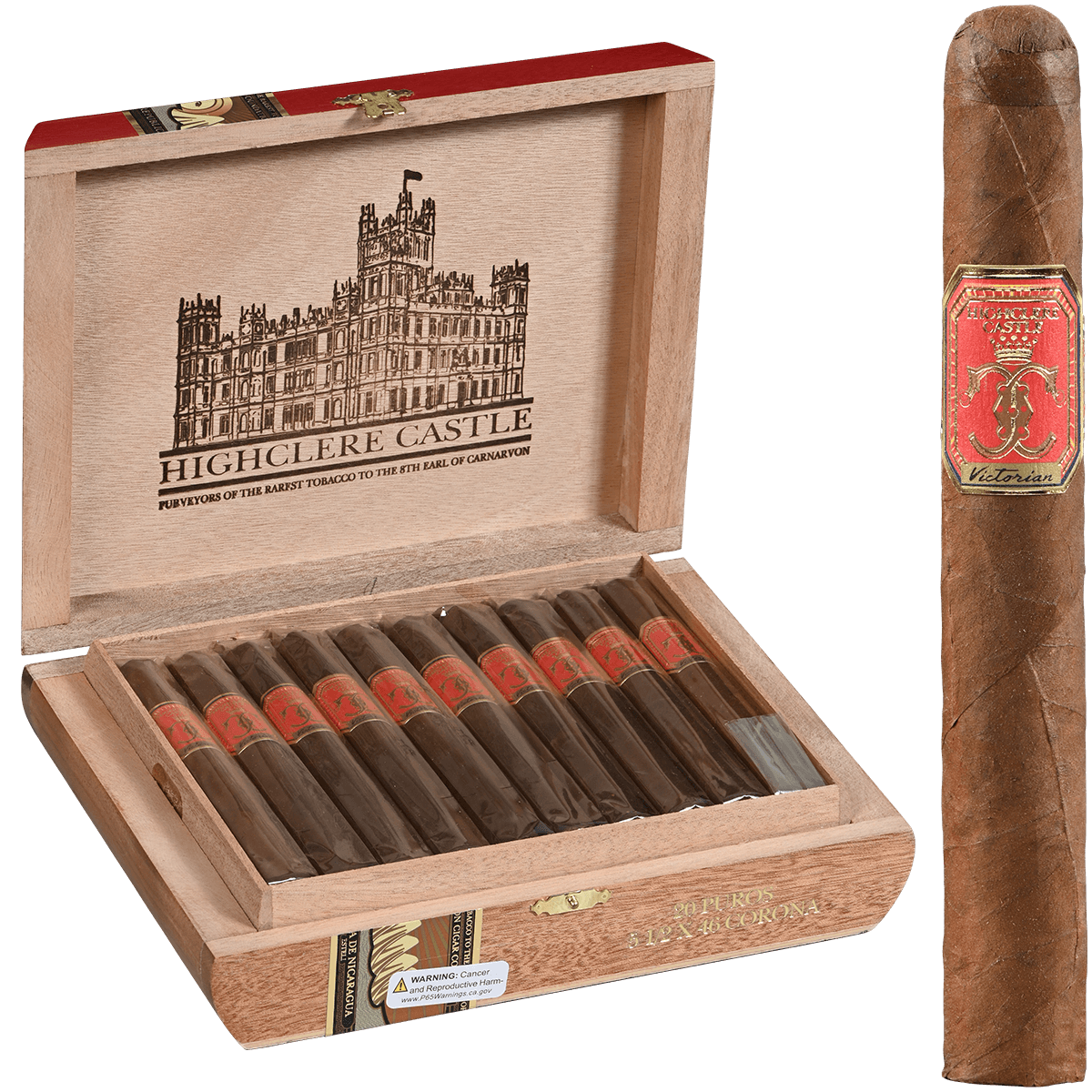 Foundation Highclere Castle Victorian Corona 20 Ct. 5.5X46