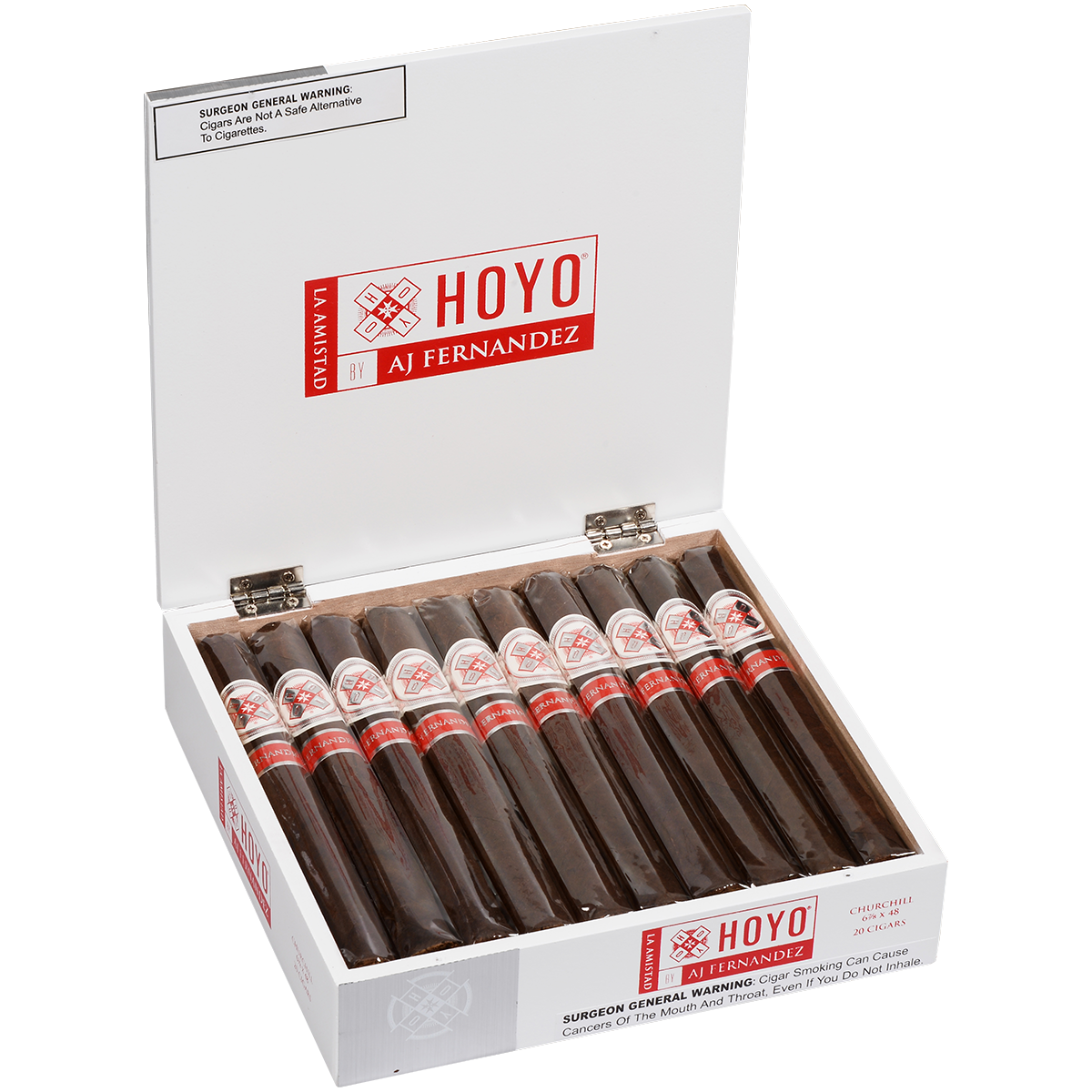 Hoyo La Amistad Silver Churchill 20 Ct. Box 6.87X48