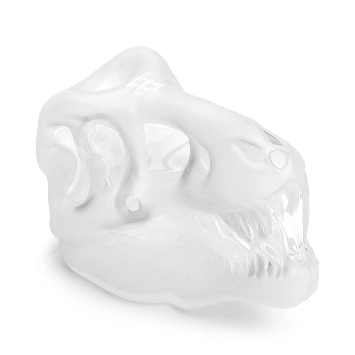 Hemper Jurassic Spark Skull Glass Hand Pipe 4.2”